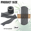 Polyester Pleated Ribbons SRIB-WH20020-005E-2