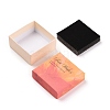 Two Tone Cardboard Jewelry Packaging Boxes CON-B007-04B-2