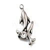 304 Stainless Steel Pendants STAS-L284-57AS-1