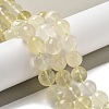 Natural Lemon Quartz Beads Strands G-Q024-A01-01-2