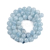 Natural Aquamarine Bead Strands G-J376-23-8mm-A-5