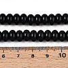 Opaque Spray Painted Glass Beads GLAA-ZX008-8mm-18F-4
