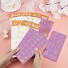 Glitter Self Adhesive Waterproof Hot Stamping Stickers DIY-PH0001-95-3