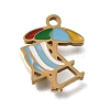 304 Stainless Steel Enamel Pendants SA-CBAA2E4-01E-G-1
