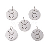 Non-Tarnish 304 Stainless Steel Charms STAS-Q201-T445-2S-2