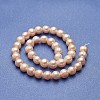 Natural Cultured Freshwater Pearl Beads Strands PEAR-P060-24B-01-2