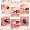   8 Sets Glitter Plastic Safety Craft Eye DOLL-PH0001-52-4