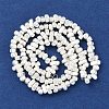 Electroplated Synthetic Non-Magnetic Hematite Beads Strands G-U003-10-2