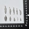 100Pcs 10 Styles Tibetan Style Alloy Pendants TIBEP-CJ0002-99-7