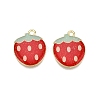 Light Gold Plated Alloy Enamel Pendants PALLOY-N176-26A-RS-1