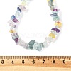 Natural Fluorite Chips Beaded Necklace NJEW-FZ00004-08-5