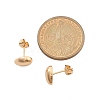 Brass Stud Earring Sets for Women EJEW-F352-01G-02-3