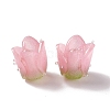 Tulip Opaque Acrylic Beads X-SACR-G022-01A-2
