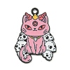 Halloween Theme Alloy Enamel Pendants ENAM-I060-07A-1