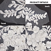 Flower Pattern Polyester Computerized Embroidery Appliques DIY-WH0304-580-7