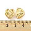 Valentine's Day Rack Plating Alloy European Beads FIND-B034-24G-3