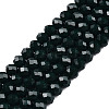 Opaque Solid Color Imitation Jade Glass Beads Strands LS-EGLA-A044-P6mm-D12-1