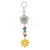 Flower Resin Keychains KEYC-JKC00556-2