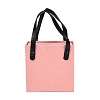 PU Jewelry Set Drawer Boxes with Square Sponge Inside and Texture Paper Rectangle Jewelry Bags LS-ABAG-B009-02D-1