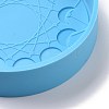 Moon Phase Pattern Flat Round Candle Food Grade Silicone Molds DIY-L067-F01-4