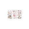 3 Sheets 3 Styles PVC Waterproof Decorative Stickers DIY-WH0404-135-8