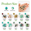 100Pcs 10 Styles Natural Mixed Gemstone Beads Sets G-TA0001-62-13