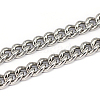 201 Stainless Steel Cuban Link Chains CHS-L001-51-2mm-1