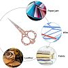 Stainless Steel Sewing Scissors TOOL-WH0018-32RGP-7