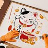 Plastic Reusable Drawing Painting Stencils Templates DIY-WH0172-548-5