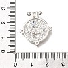 Brass Micro Pave Cubic Zirconia Pendants KK-H507-01P-3