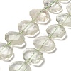 Natural Green Quartz Beads Strands G-H078-B21-01-1