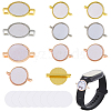 12 Bags 3 Colors Alloy Heat Transfer Watch Band Accessories FIND-DC0007-60C-1
