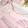 5400Pcs 12 Styles Half Round ABS Plastic Imitation Pearl Cabochons OACR-PA0001-18-3
