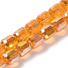Electroplate Glass Beads X1-EGLA-D030-19D-1