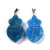 Natural Apatite Pendants G-A203-02A-1