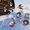 18 Pcs 9 Styles Alloy Pendants FIND-SZ0001-22-5