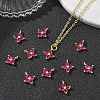 SHEGRACE Brass Cubic Zirconia Charms XGRQ4H893-680G-C-4