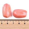 Opaque Acrylic Imitation Gemstone Beads OACR-G064-04A-3