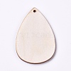 Unfinished Blank Wood Pendants WOOD-WH0098-66-1