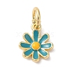 Brass Enamel Charms KK-L216-006G-04-1