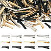 120Pcs 12 Style Iron Alligator Hair Clips Findings PHAR-TA0001-08-1