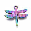 Rainbow Color Alloy Pendants PALLOY-S180-051-RS-3