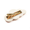 Cute Cloud Resin Alligator Hair Clips AJEW-U004-04D-2