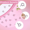 20Pcs Brass Spring Ring Clasps KK-BBC0027-68C-P-5
