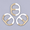 Rubberized Style Acrylic Slide Buckles OACR-T020-025C-1