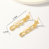 Fashionable Classic Star Tassel Brass Stud Earrings ST4287-5