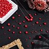 2120Pcs 8 Styles  Imitation Pearl Resin Beads Strands RESI-AR0001-47-5