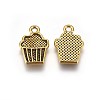 Tibetan Style Alloy Drink Charms TIBEP-A100748-G-FF-1