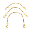 3Pcs 3 Styles 304 Stainless Steel Cable Chain Bag Extender Chains FIND-TA00001-1