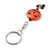 Alloy and Resin Pendant Keychain KEYC-JKC00893-4